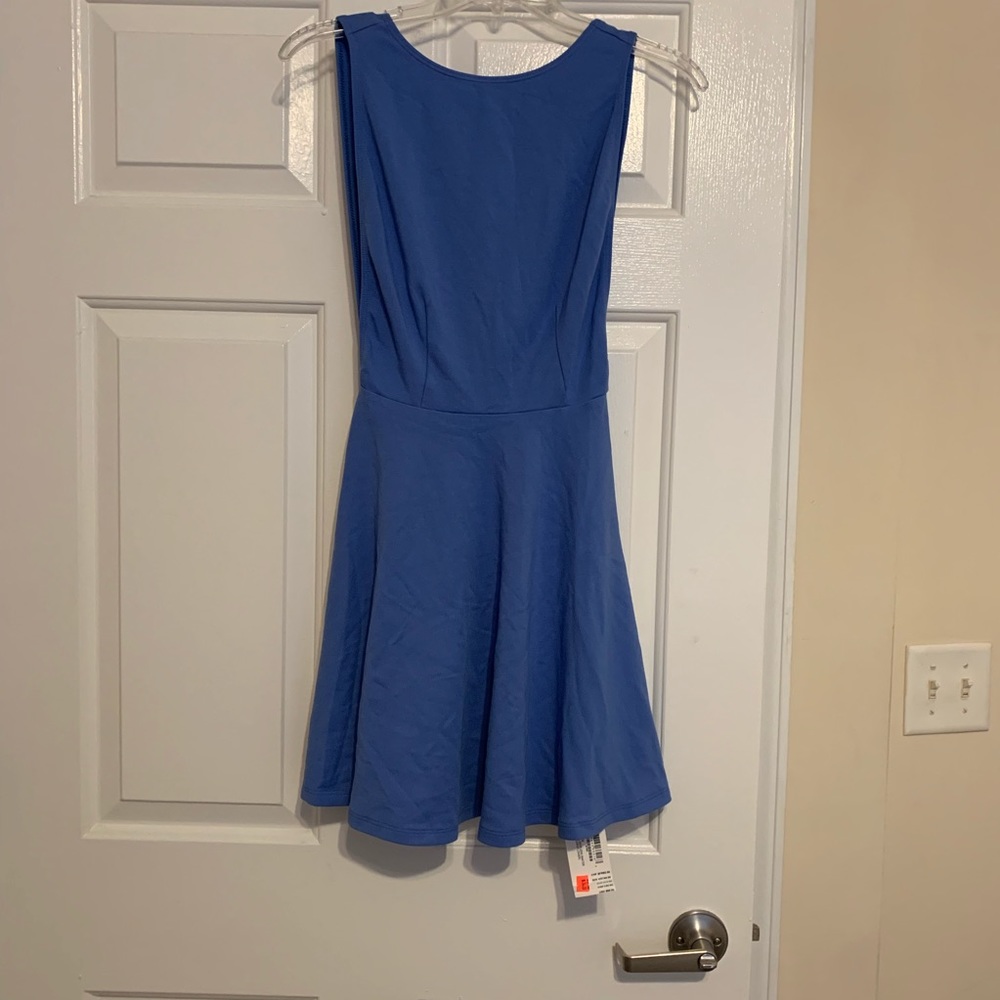 Blue dress